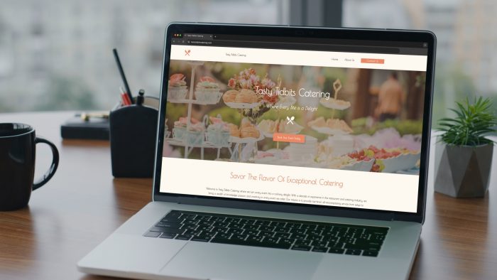 A well-designed business website